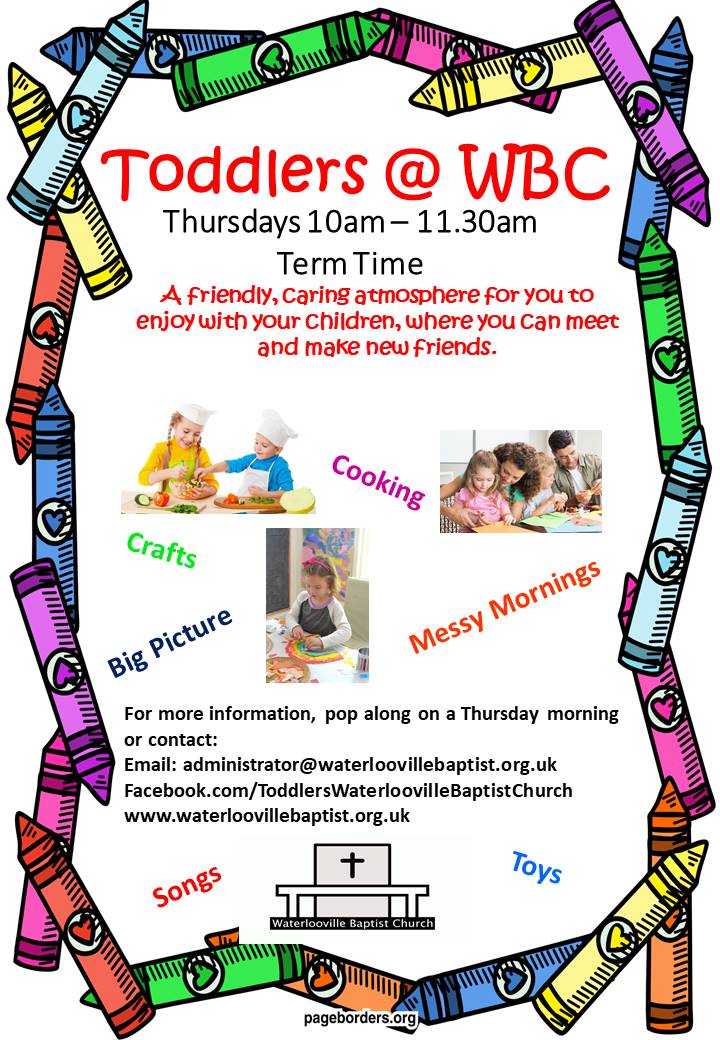 Toddlers Poster Sept 17